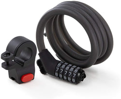 5-Digit Combination Cable Lock for Bikes