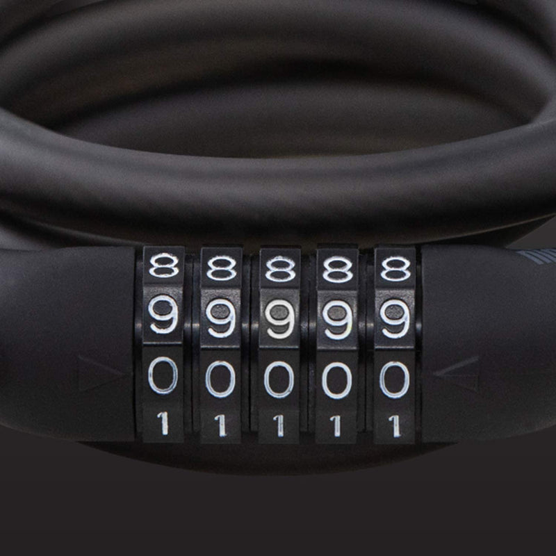 5-Digit Combination Cable Lock for Bikes